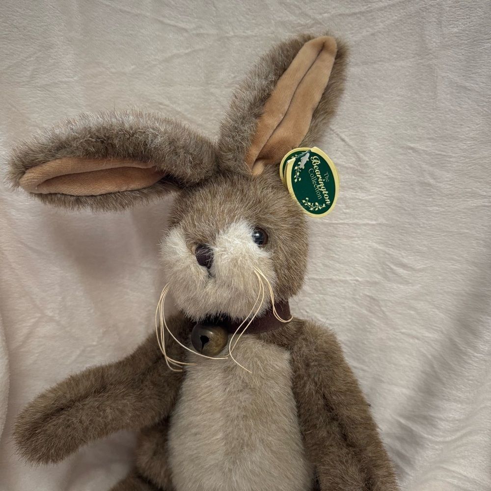 Bearington Collection 4118 Patches Plush Bunny